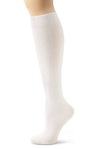 Hue Women's Flat Knit Knee Socks